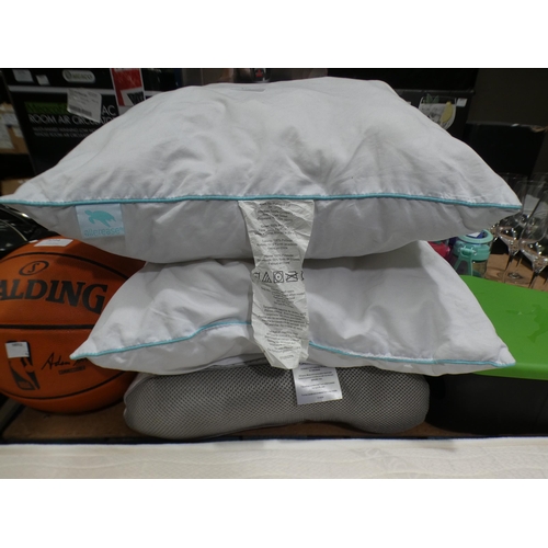 3293 - Dormeo Octasense Pillow and 2 Allerease Pure Recycled Pillows (232-396, 442) * This lot is subject t... 