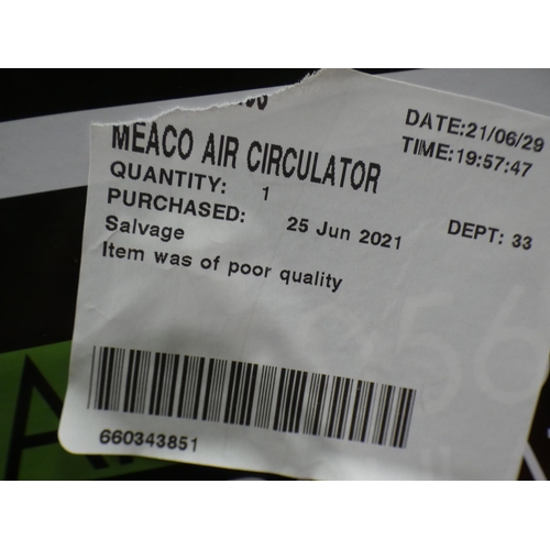 3296 - Meaco Air Circulator (232-399) * This lot is subject to VAT