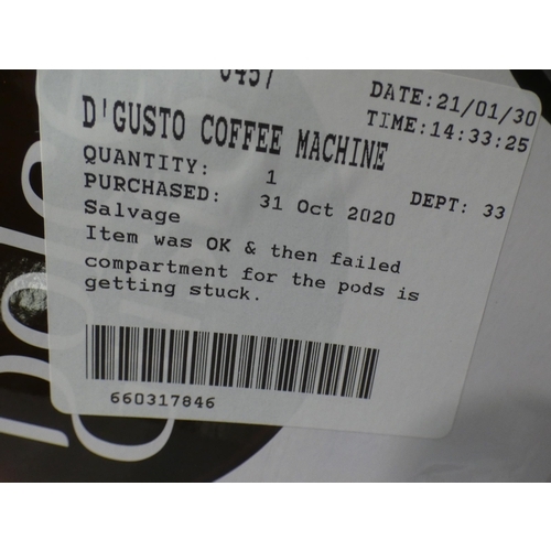 3266 - Dolce Gusto Infinissima Coffee Machine (232-124) * This lot is subject to VAT