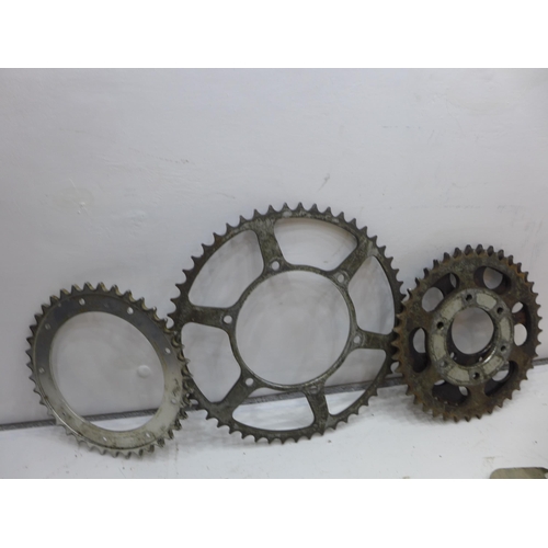 2014 - Motorbike sprocket and chain