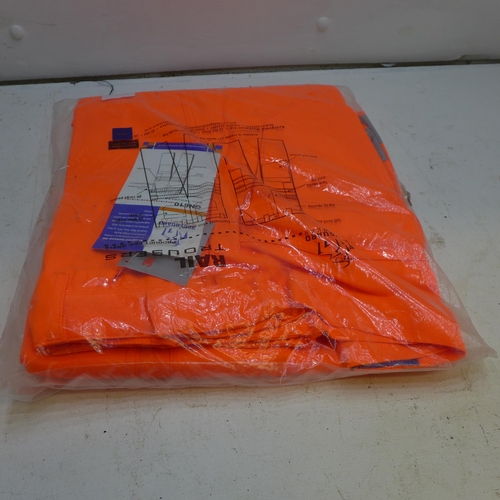 2050 - Blue bag with qty. of hi-vis clothing