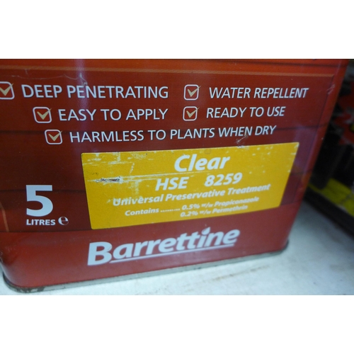 2056 - Barretline Premier Universal wood preservative, RRP £36