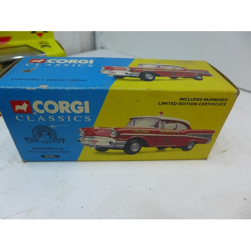 2111 - Full collection of boxed Shell collector cars, vintage Matchbox & Corgi cars (boxed) plus 2 Super Ra... 