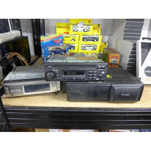 2112 - 2 In-car CD players & 1 multi disc changer