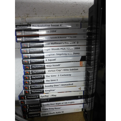 2113 - Playstation 3 & Wii console with qty. of assorted games