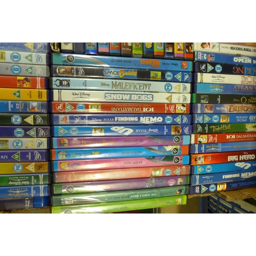 2132 - Box of approx. 50 Disney DVDs