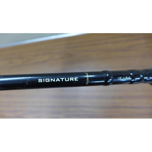 2169 - Signature two piece 12ft 1.5lb rod