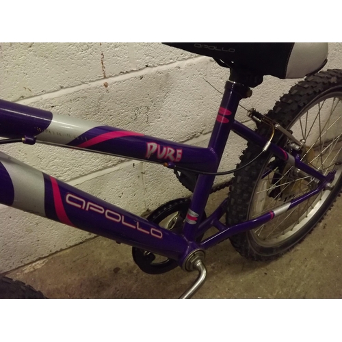 2231 - Purple Apollo Pure children's bicycle