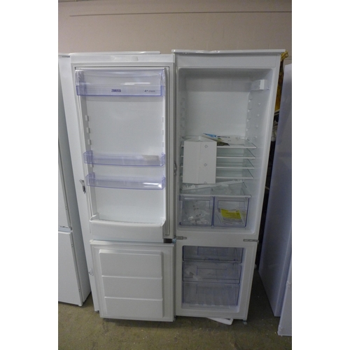 1762 - Zanussi 70/30 Fridge Freezer - Frost Free - H1772xW540xD549 - model no.:- ZBB28651SV, RRP £431 inc. ... 