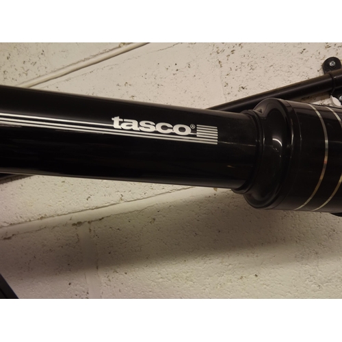 2094 - Tasco telescope with tripod and lens