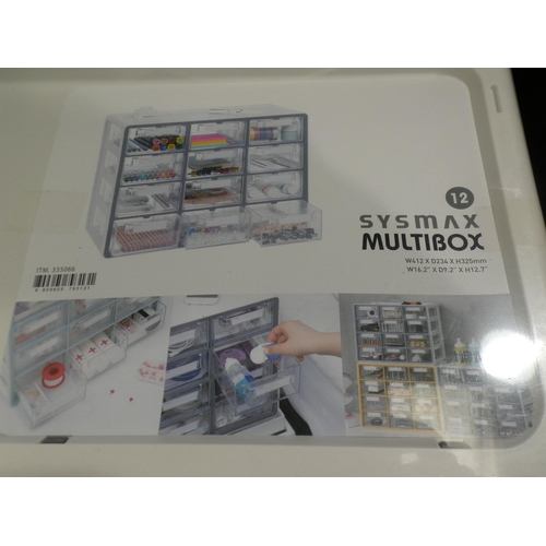 3063 - Sysmax 12 Drawer Multibox (237-388) * This lot is subject to VAT
