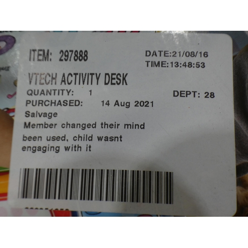 3066 - Vtech Activity Desk and Disney Goofy nutcracker    (237-377,401) * This lot is subject to VAT