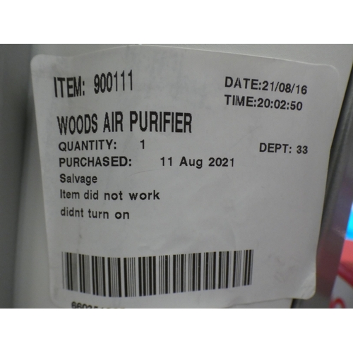 3068 - Woods Gran 900 Air Purifier, RRP £599.99 + VAT        (237-397) * This lot is subject to VAT