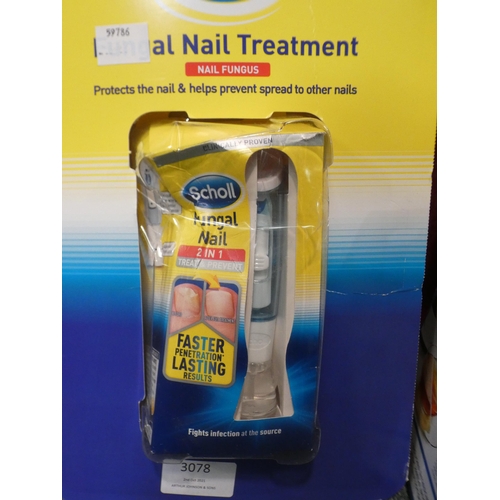 3078 - Scholl Fungal Nail 3.8Ml , Hp62 Tri Colour, Brita Maxtra+        (237-406422,430) * This lot is subj... 