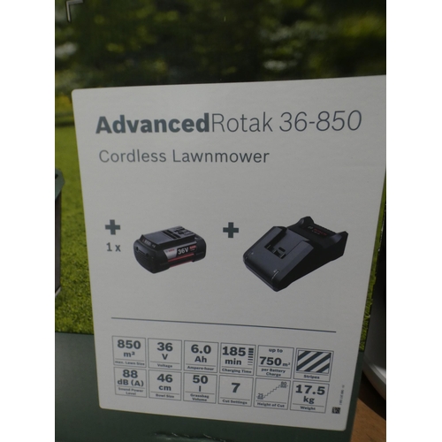 3208 - Bosch Advanced Rotak Rotary Mower, RRP £379.99 + VAT      (237-25) * This lot is subject to VAT