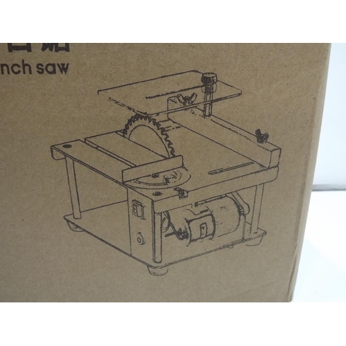 2020 - Multifunctional mini bench saw - boxed & unused