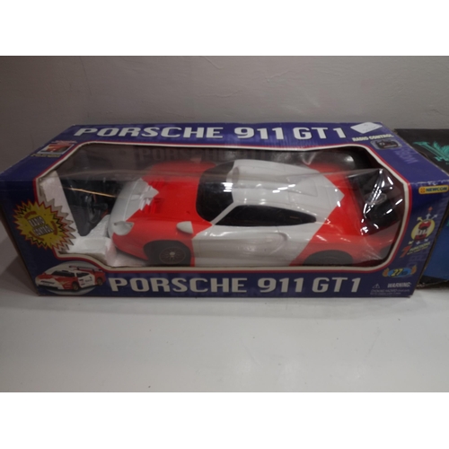 2116 - 3 Model cars with Porsche 911 GTI remote control car