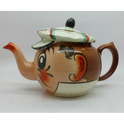 656 - A Wade 'Andy Capp' teapot