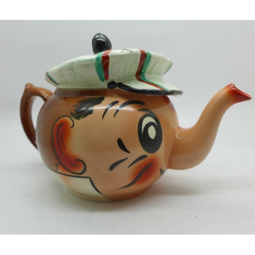 656 - A Wade 'Andy Capp' teapot