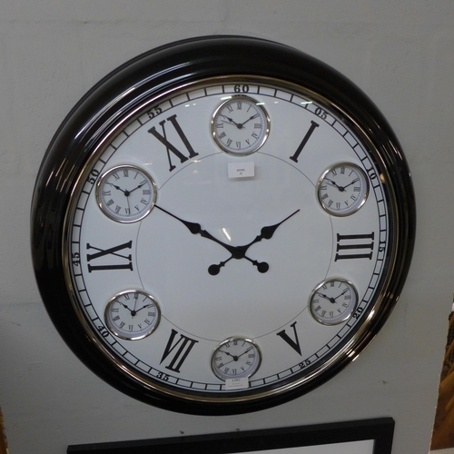 1407 - A large multi-dial clock, 66cm (CL204970)   #