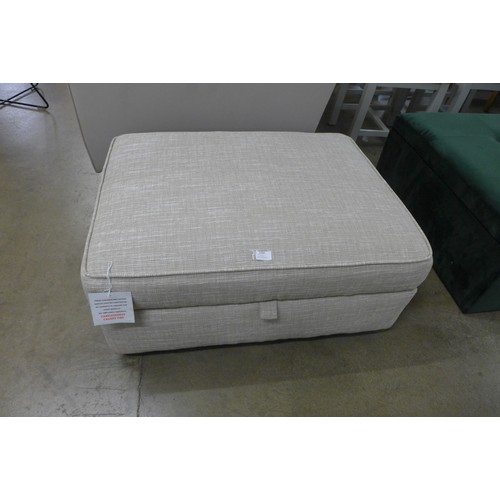 1436 - A Next Solene natural storage footstool