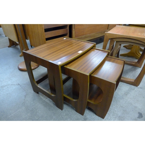 81 - A Danish teak nest of tables