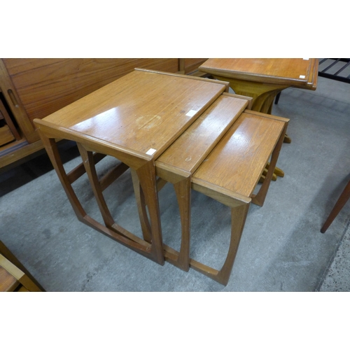 82 - A G-Plan Quadrille teak nest of tables