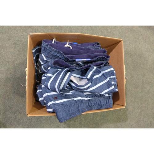 3259 - Box of men's blue shorts (size L) * This lot is subject to VAT