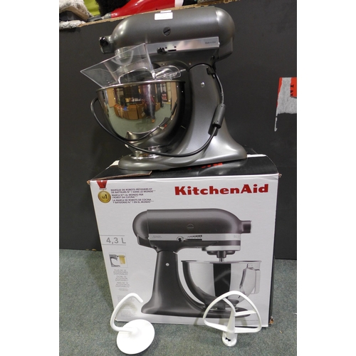 3277 - Kitchenaid Slate Stand Mixer (model:- 5KSM95PSBSZ), RRP £269.99 + VAT   (238-60 )* this lot is subje... 