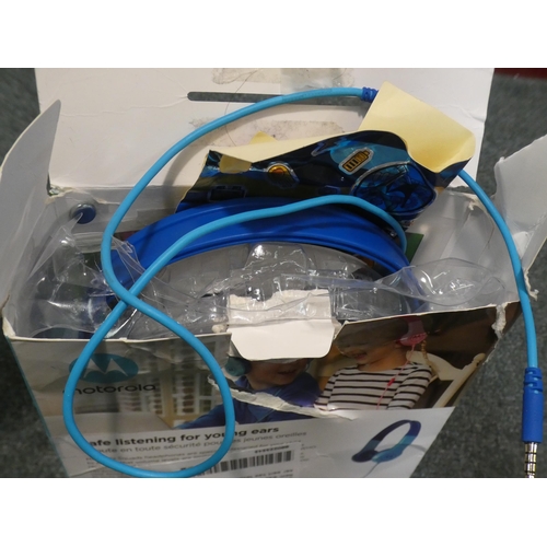 3106 - Kid's Motorola Headphones    (238-133 )* this lot is subject to vat