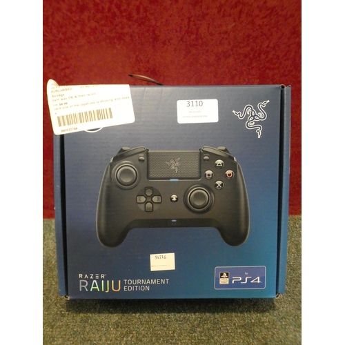 3110 - Razer PS4 Controller        (238-202 )* this lot is subject to vat