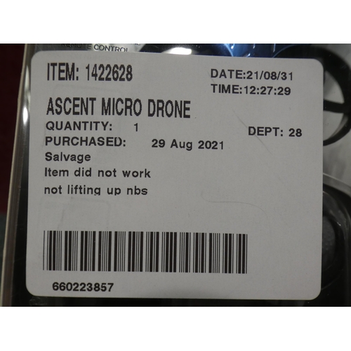 3111 - Ascent Micro Drone          (238-216 )* this lot is subject to vat