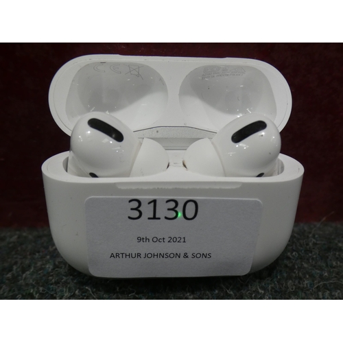 3130 - Apple Airpods Pro (MWP22ZM/A), RRP £189.99 + VAT        (237-59) * This lot is subject to VAT