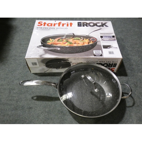 3160 - The Rock Wok Pan 32cm         (237-48) * This lot is subject to VAT