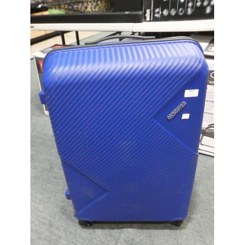 3303 - At Zakk Large Blue Suitcase        (236-36) * This lot is subject to VAT