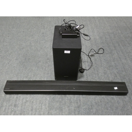 3308 - Samsung Soundbar & Subwoofer Hw-Q60T, RRP £289.99 + VAT  (236-28) * This lot is subject to VAT