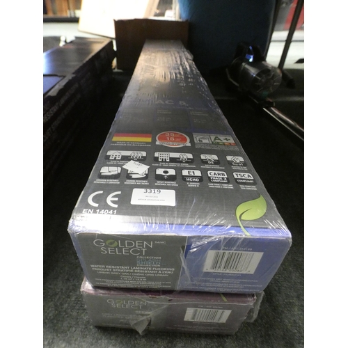 3319 - 2 Packs of Laminate Flooring (Urban Grey Oak & Providence Grey) (236-23) * This lot is subject to VA... 