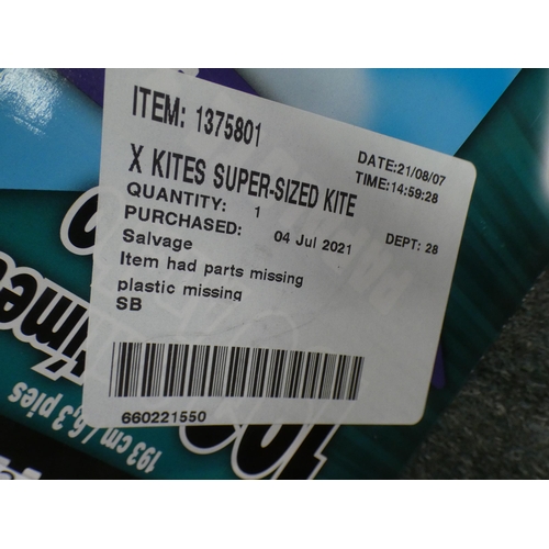 3323 - Two X Kites Super-Sized Kites  (236-39,40) * This lot is subject to VAT