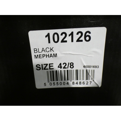 3354 - 3 Pairs of men's black Burton Mepham shoes, sizes:- 1 x 8, 1 x 9, 1 x 12 * This lot is subject to VA... 