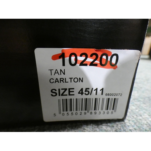 3358 - 3 Pairs of men's tan Burton Carlton boots, sizes:- 1 x 7, 1 x 8, 1 x 11 * This lot is subject to VAT