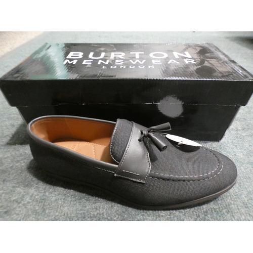 3360 - 3 Pairs of men's grey Burton Sydney Cheek loafers, sizes:- 1 x 7, 1 x 8, 1 x 9 * This lot is subject... 