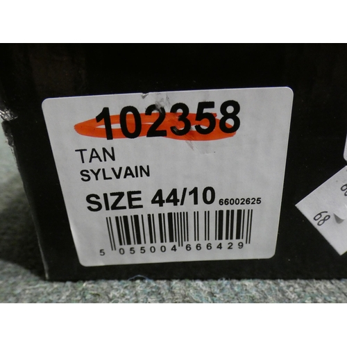 3372 - 3 Pairs of tan Burton Sylvian loafers, sizes:- 1 x 7, 1 x 9, 1 x 10 * This lot is subject to VAT