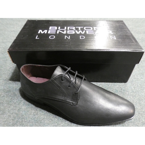 3375 - 3 Pairs of black Burton Rees shoes, size 10 * This lot is subject to VAT