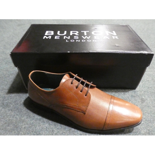 3379 - 4 Pairs of men's tan Burton Banks shoes, sizes:- 1 x 7, 1 x 10, 1 x 11, 1 x 12 * This lot is subject... 