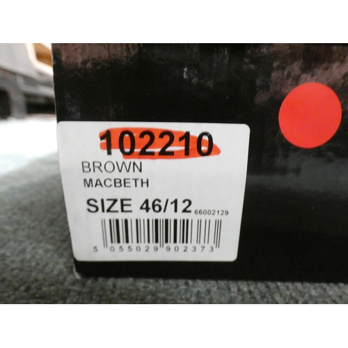 3403 - 2 Pairs of brown Burton boots:- Macbeth size 12, Truman size 14 * This lot is subject to VAT