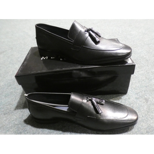 3405 - 3 Pairs of men's Burton Wyatt tassel loafers:- 2 x brown, size 11, 1 x black, size 10 * This lot is ... 