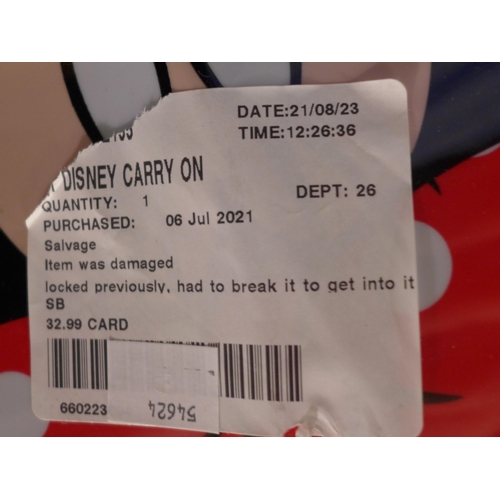 3417 - At Disney Carry-On  Hard Spinner Suitcase      (236-131) * This lot is subject to VAT