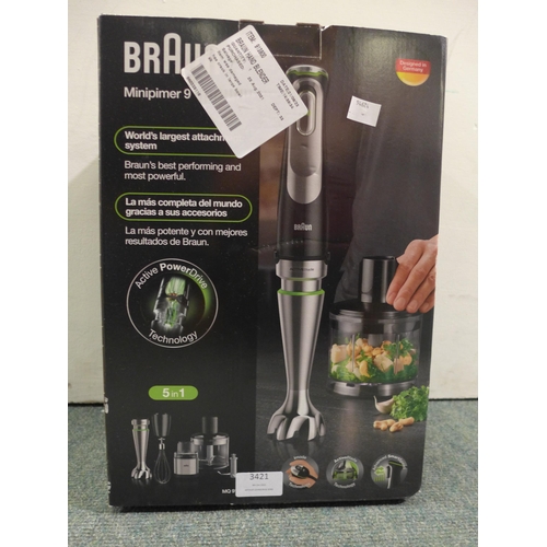 3421 - Braun Hand Blender        (236-128) * This lot is subject to VAT