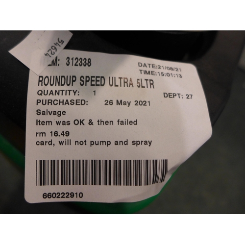 3422 - Roundup Speed Ultra 5Ltr  (236-132) * This lot is subject to VAT