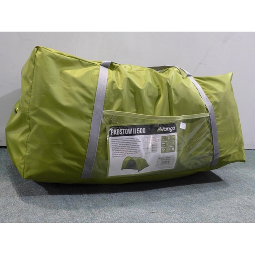 3423 - Vango Padstow 500 5 Person Tent, RRP £249.91 + VAT (236-136) * This lot is subject to VAT